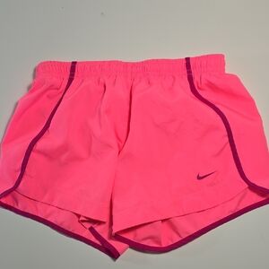 Nike Girls Pink Running Shorts